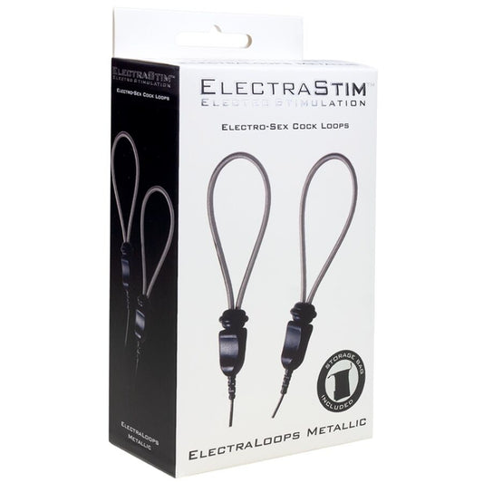 ELECTRASTIM - ELECTRALOOPS E-STIM VERSTELBARE METALEN PENISRINGEN
