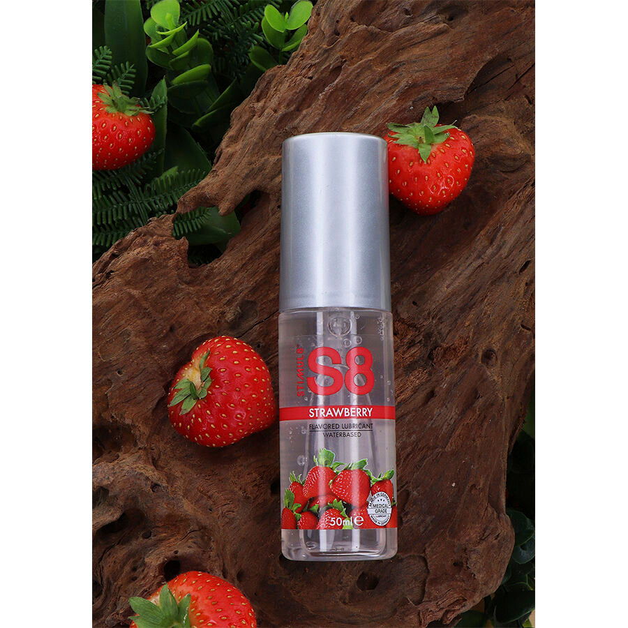 STIMUL8 - S8 AARDBEI GLIJMIDDEL 125 ML
