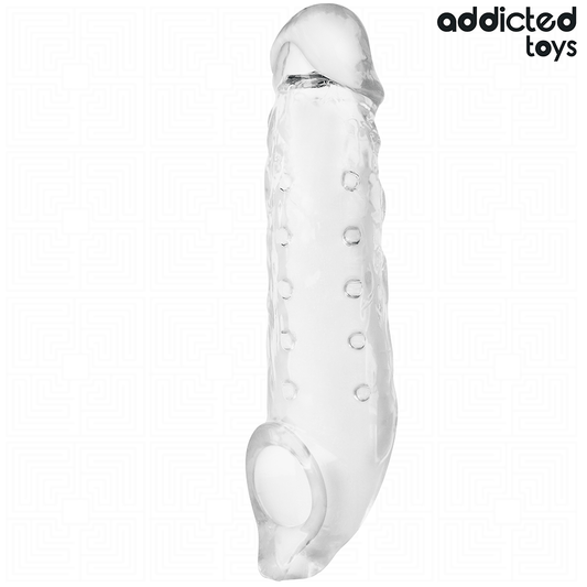 ADDICTED TOYS - TRANSPARANTE PENISVERLENGER MAAT S 23 CM