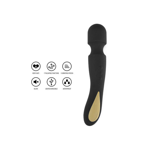 TOYJOY - LIGHT ZENITH STAAF MASSAGEAPPARAAT ZWART