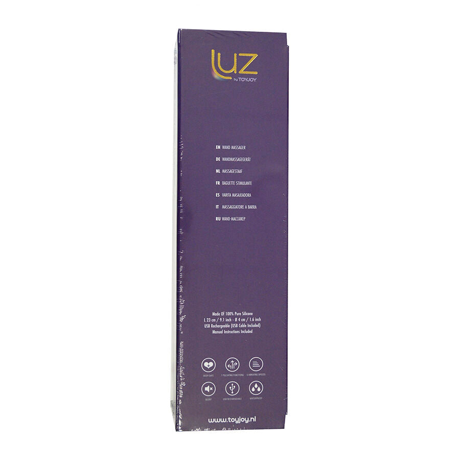 TOYJOY - LIGHT ZENITH STAAF MASSAGEAPPARAAT ZWART