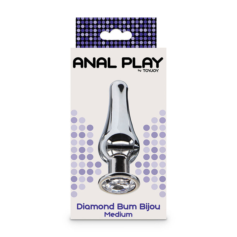 TOYJOY - ANAL PLAY DIAMOND BUM BIJOU MEDIUM ANAALPLUG
