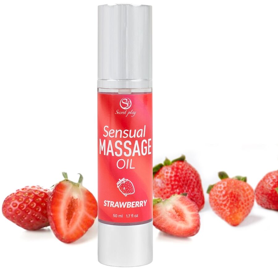 SECRETPLAY - AARDBEI MASSAGE-OLIE