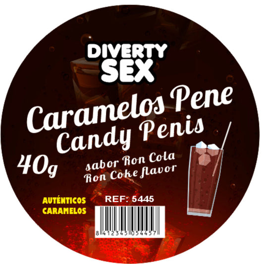 DIABLO PICANTE - 20 RON PENIS SNOEPJES MET COLA SMAAK