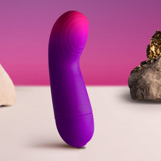 ROCKS-OFF - GLOW GIRL VIBE DISCREET PAARSE G-SPOT VIBRATOR