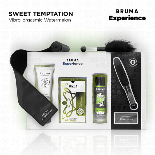 BRUMA XPERIENCE - SWEET TEMPTATION KIT VIBRO-ORGASM ISCHE WATERMELOEN