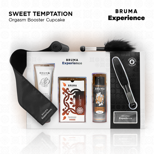 BRUMA XPERIENCE - KIT MET ZOETE AMERIKAANSE TAARTVERLEIDING MET ORGASMEVERSTERKER