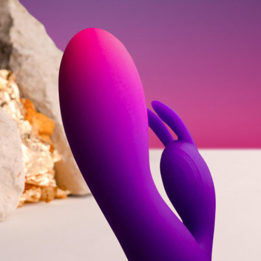ROCKS-OFF - GLO-GIRL PAARSE KONIJN VIBRATOR