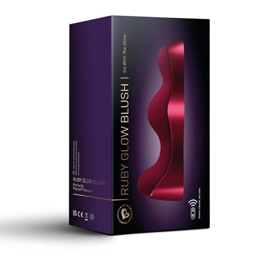 ROCKS- OFF - RUBY GLOW BLUSH RODE G-SPOT VIBRATOR