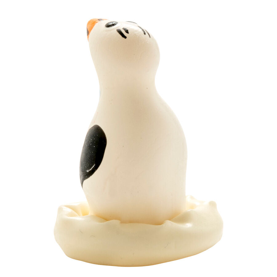 CONDOMERIE - HANDGESCHILDERDE NIEUWIGHEID CONDOMS PINGUÏN