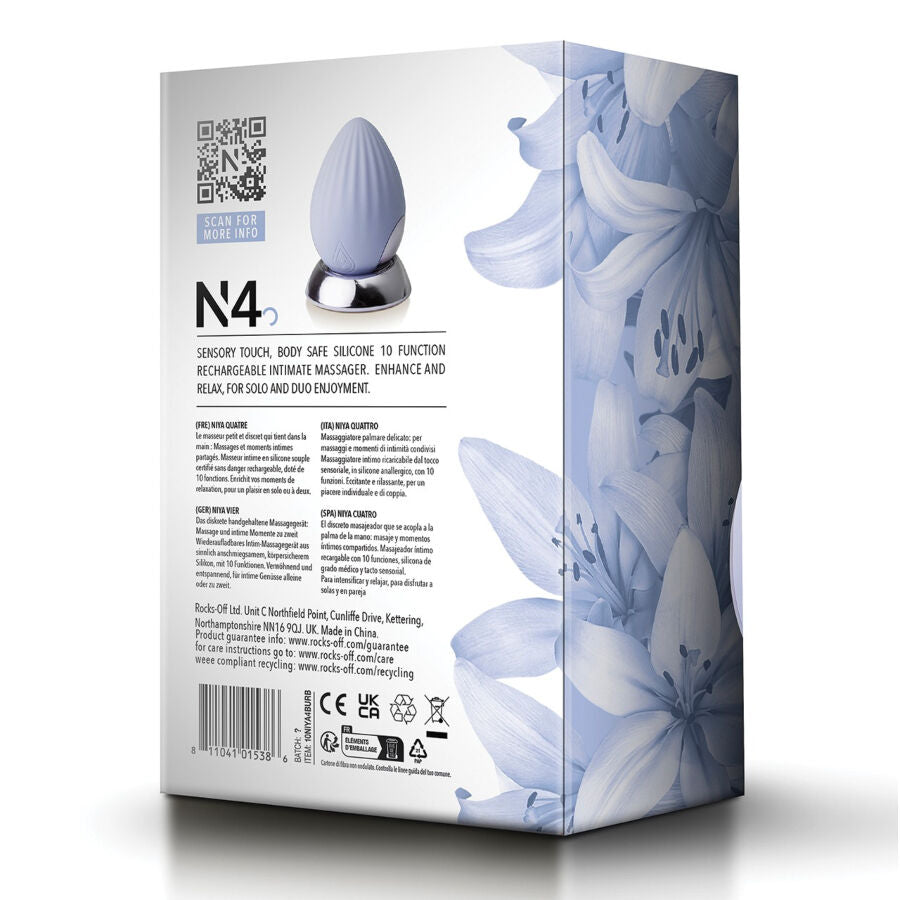 NIYA - N4 EXTERNE STIMULATIE INTIEME MASSAGEAPPARAAT