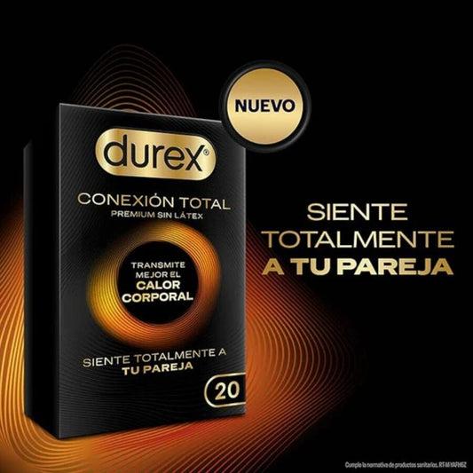 DUREX - TOTAL CONNECTION ULTRADUN PLUS LATEXVRIJ 20 STUKS