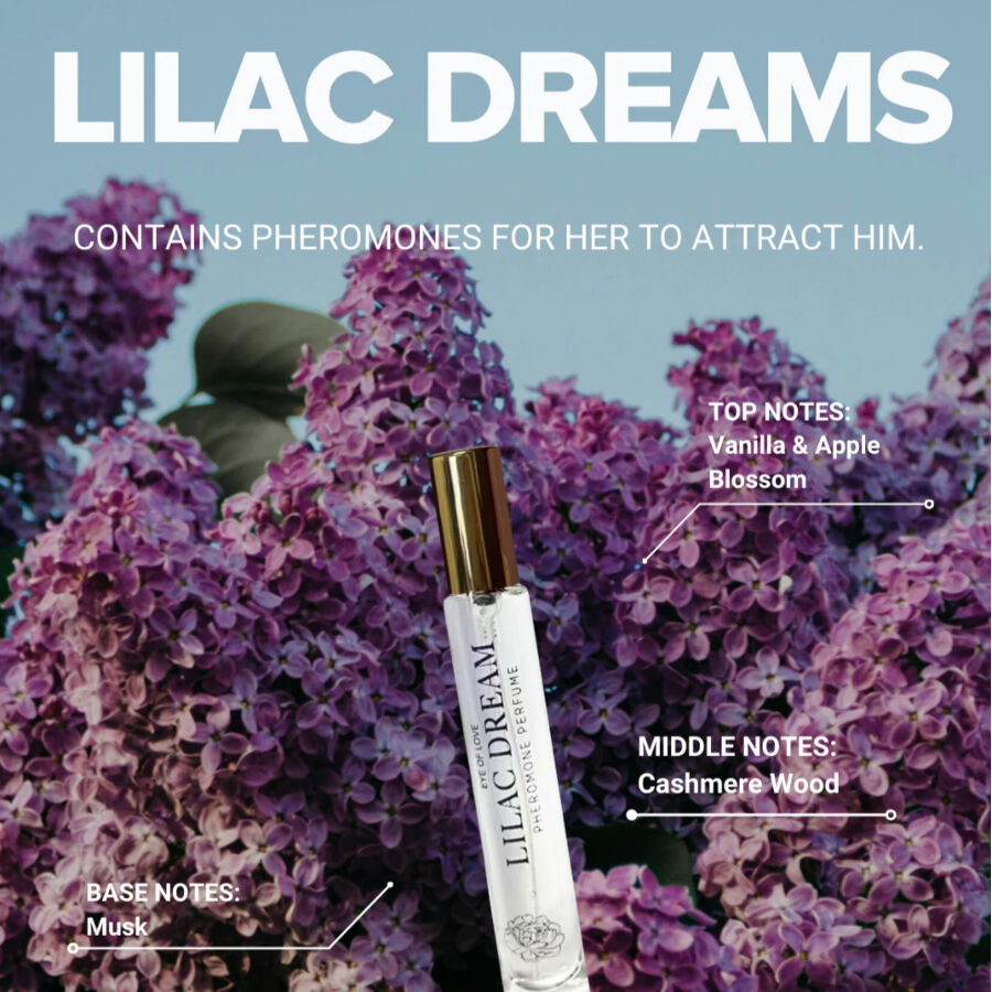 EYE OF LOVE - BLOOM VROUWELIJKE INTIME PARFUM LILAC DREAM 10 ML
