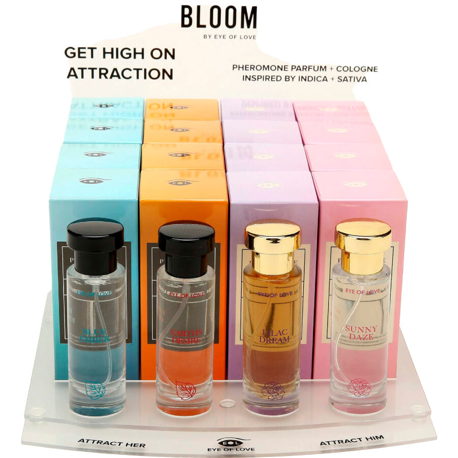 EYE OF LOVE - BLOOM DISPLAY 4X6 PARFUMS 10 ML