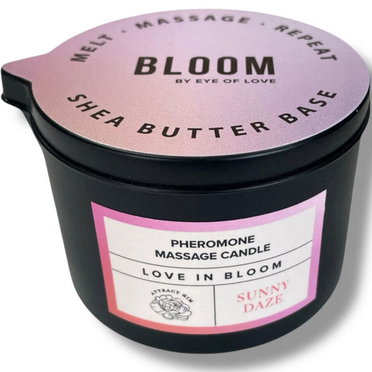 EYE OF LOVE - BLOOM MASSAGEKAARS SATIVA SUNNY DAZE 150 ML