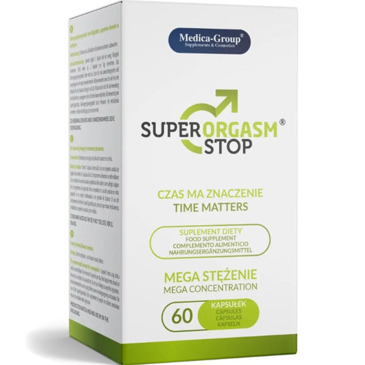 MEDICA GROUP - SUPER ORGASME STOP UITSTEL VOOR MANNEN 60 CAPSULES