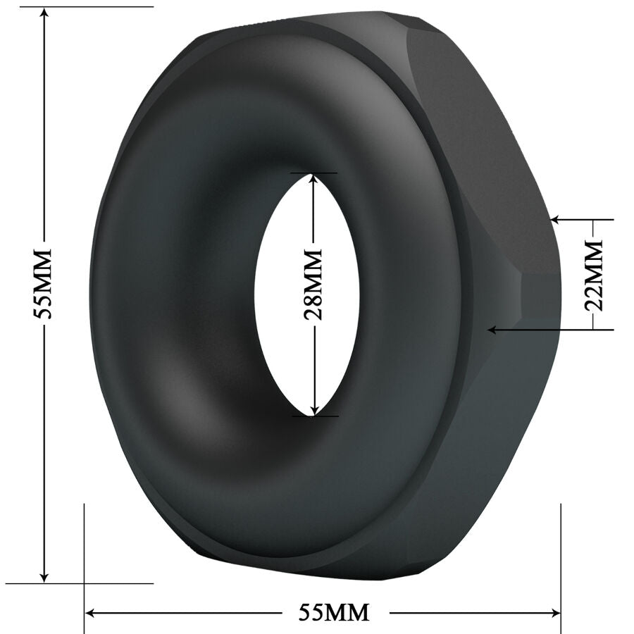 CRAZY BULL - JARVIUS SILICONEN RING MODEL 14