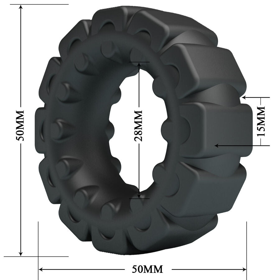 CRAZY BULL - LAIDEN SILICONEN RING MODEL 5