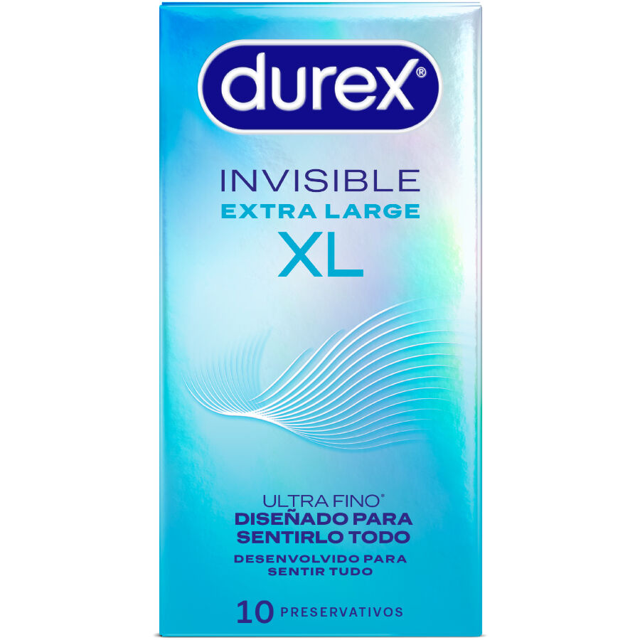 DUREX - INVISIBLE CONDOMS XL 10 STUKS