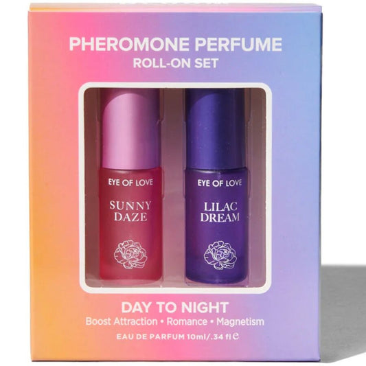 EYE OF LOVE - BLOOM DAY TO NIGHT FEROMONEN ROLL-ON PARFUMSET 2 X 5 ML