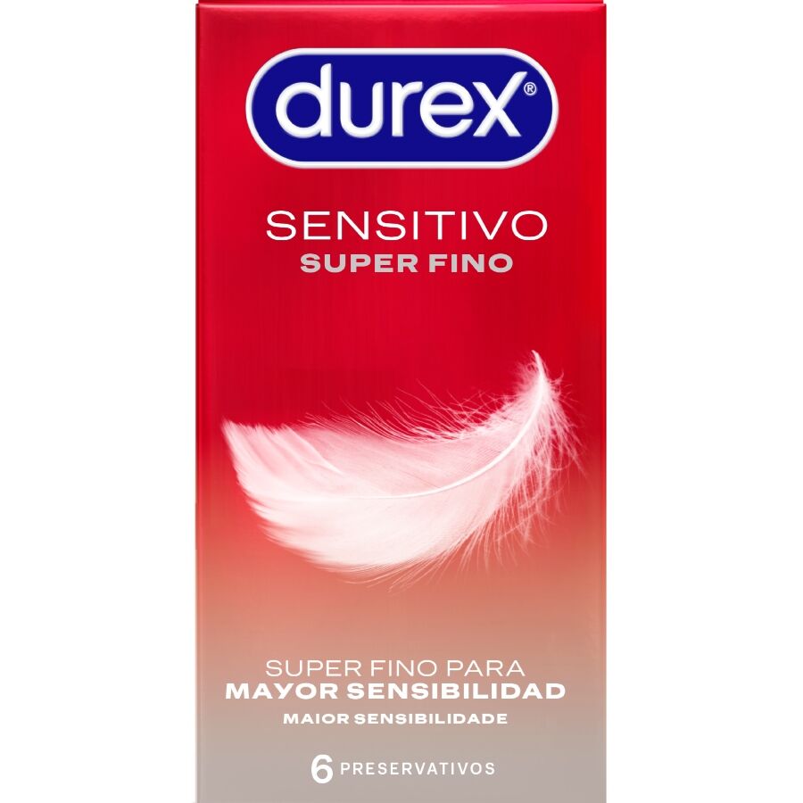 DUREX - SUPER DUN GEVOELIG 6 STUKS