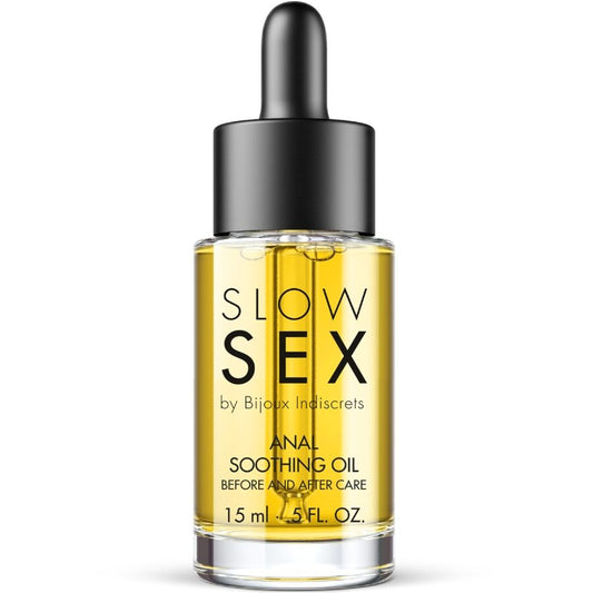 BIJOUX INDISCRETS - SLOW SEX VERZACHTENDE ANALE OLIE 15 ML