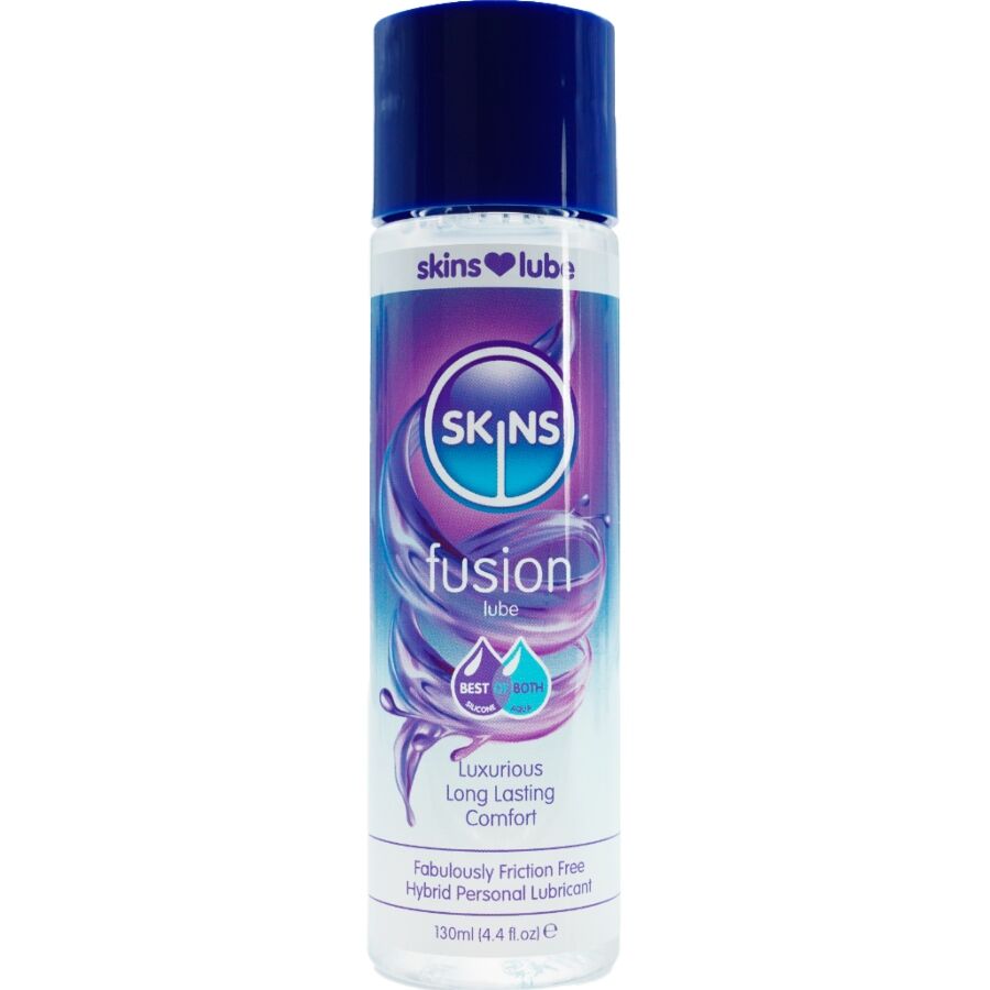 SKINS - FUSION HYBRIDE WATER & SILICONEN GLIJMIDDEL 130 ML