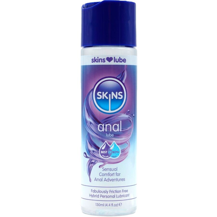 SKINS - ANAL HYBRIDE WATER- & SILICONENBASED GLIJMIDDEL 130 ML