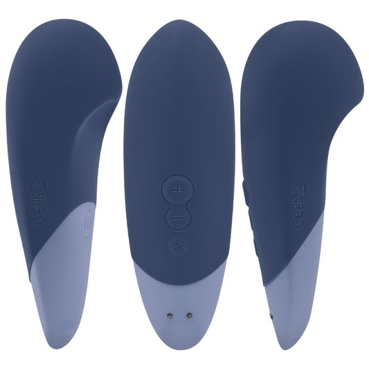 WOMANIZER - VIBE Oplegvibrator ZONDER GELUID DONKERBLAUW