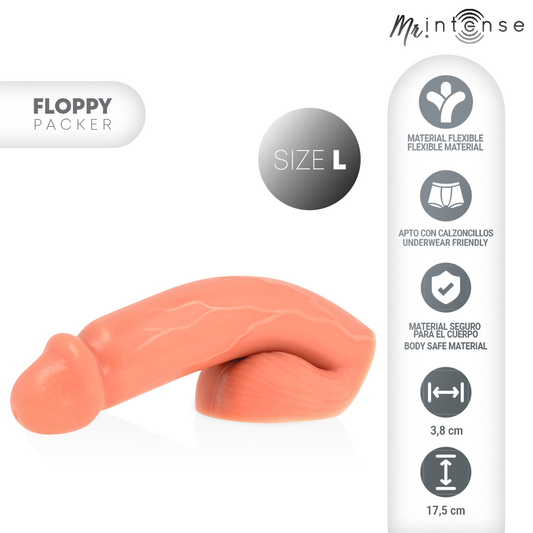 MR INTENSE - FLOPPY MAAT L REALISTISCHE PACKER