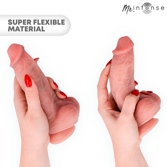 MR INTENSE - KLEINE SPENCER SILICONEN DILDO 19 CM -Ø- 4.5 CM