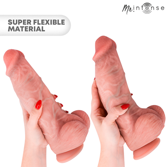 MR INTENSE - EXTRAGROTE SPENCER SILICONEN DILDO 28 CM -Ø- 7,3 CM