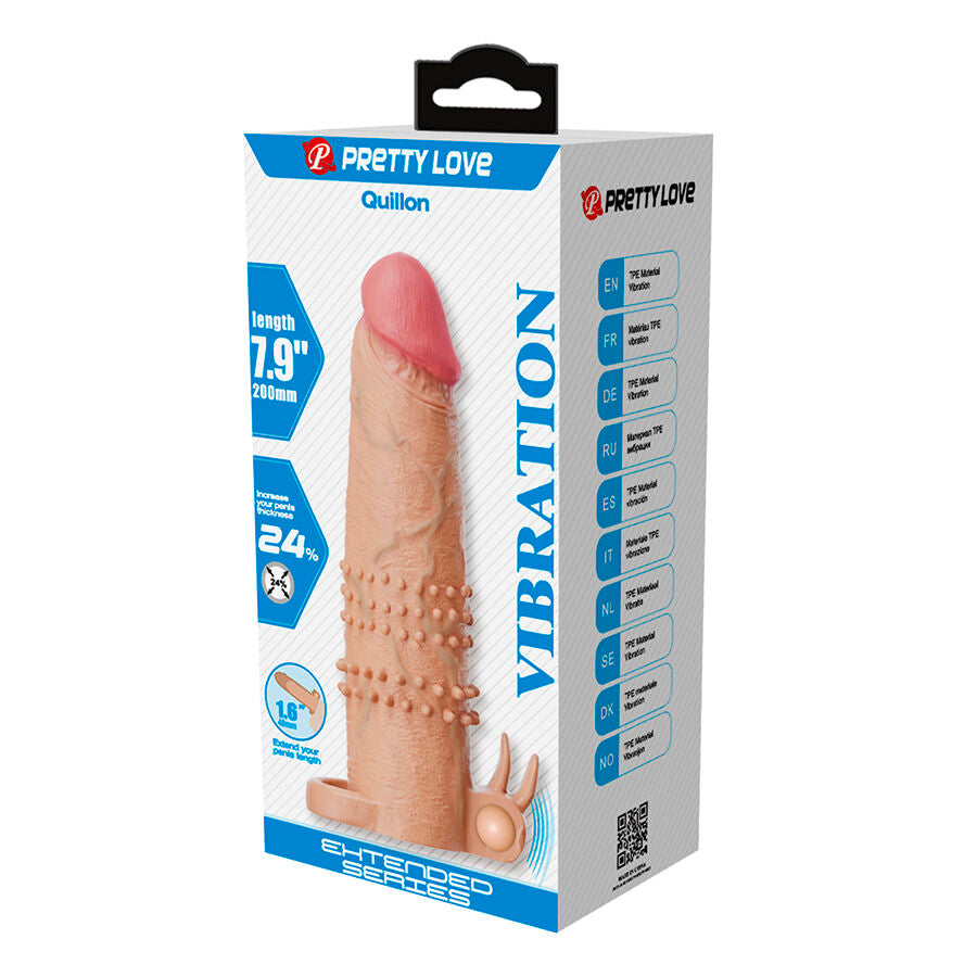 PRETTY LOVE - QUILLON PENISHOES MET CLITORISSTIMULATOR EN TRILLING
