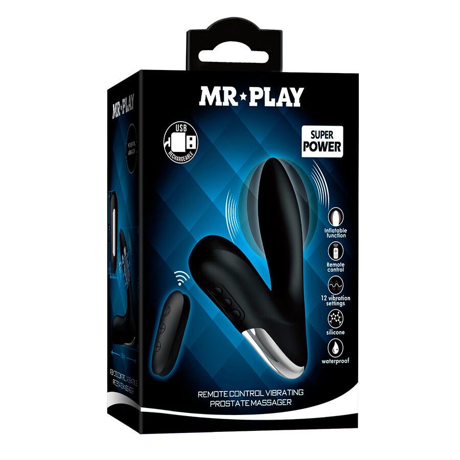 MR PLAY - PROSTAATMASSEUR MET TRILLINGEN EN AFSTANDSBEDIENING