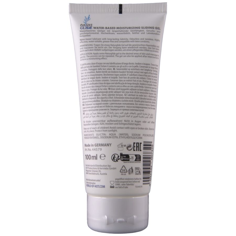 HOT - NATURE GLIDE GLIJMIDDEL OP WATERBASIS 100ML