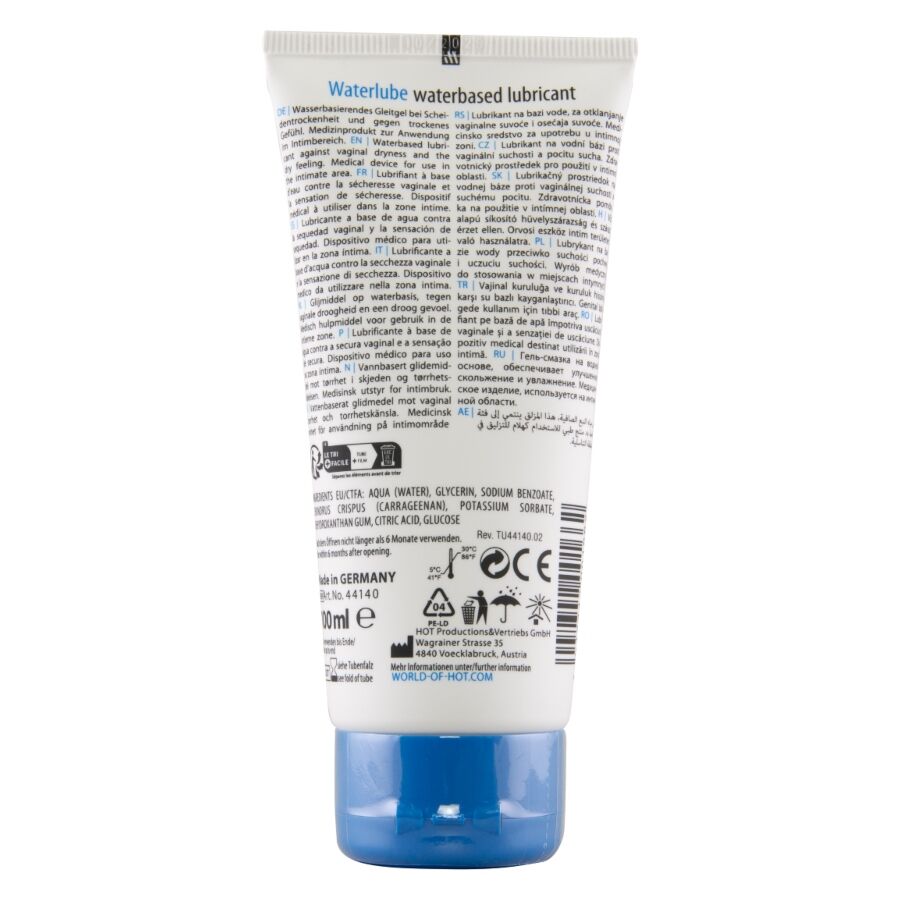HOT - WATER GLIJMIDDEL OP WATERBASIS BRONWATER 100 ML