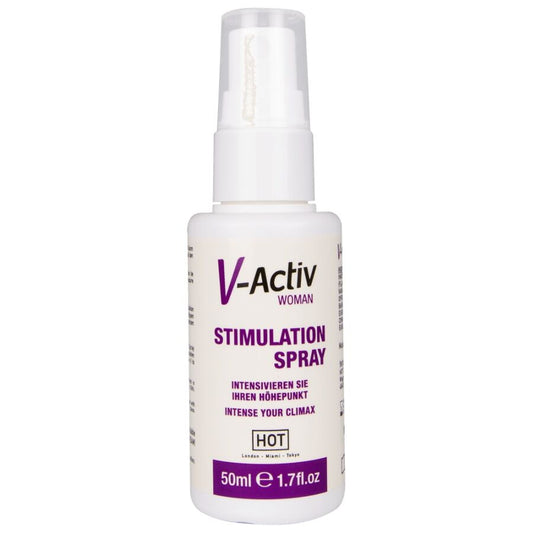 HOT - V-ACTIV STIMULERENDE SPRAY VOOR VROUWEN 50 ML
