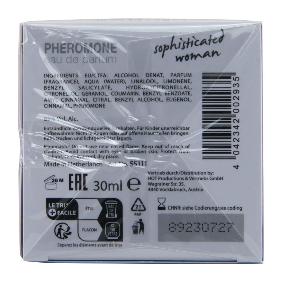 HEET - FEROMOONPARFUM LONDEN GERAFFINEERDE VROUW 30 ML