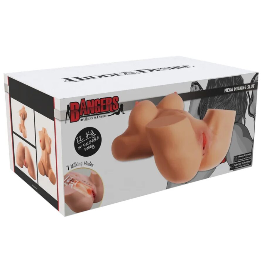 VERBORGEN VERLANGEN - MELKENDE MEGA SLET VROUWELIJKE MASTURBATOR TORSO 22 KG