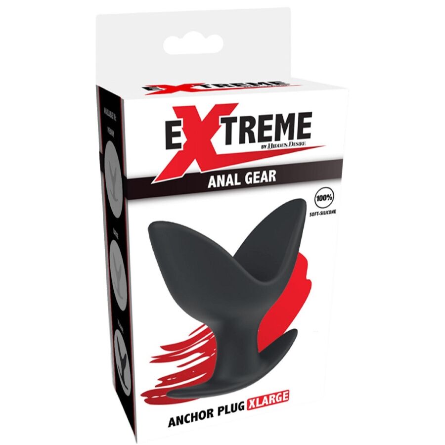 VERBORGEN VERLANGEN - EXTREME ANKER ANALE PLUG EXTRA GROOT