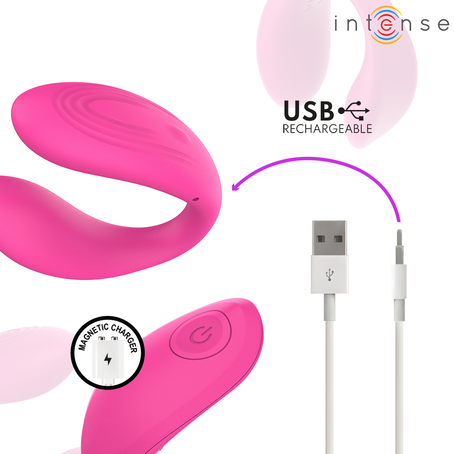 INTENSE - NORA TRILLENDE KLEM STIMULATOR ROZE