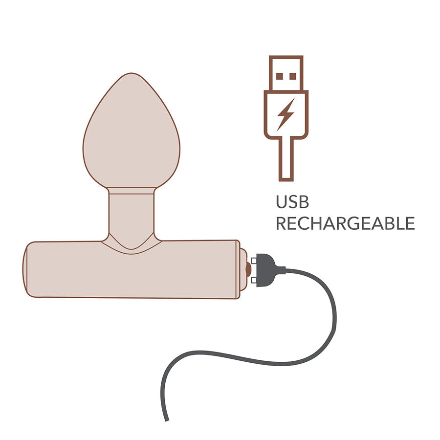 ROCKS-OFF - NOVA ASTRYX OPLAADBARE PREMIUM & KRACHTIGE ANALE PLUG 16 FUNCTIES PAARS