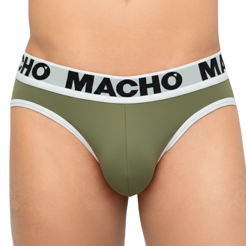 MACHO - MCH013 MILITARY GREEN SLIP S
