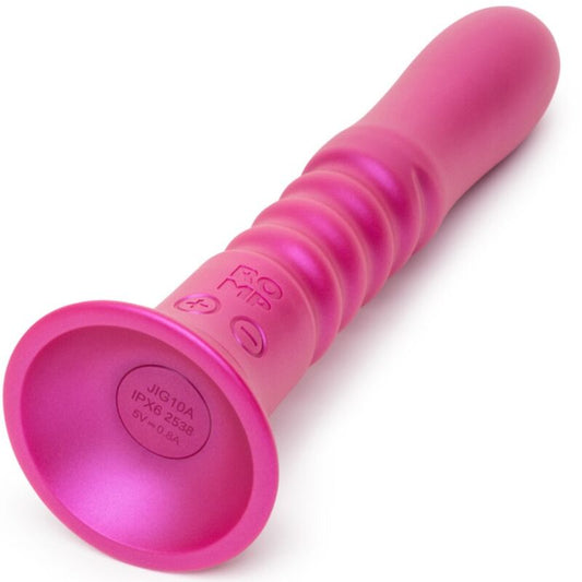 ROMP - OP EN NEER TRILLENDE VIBRATOR MET ROZE ZUIGNAP