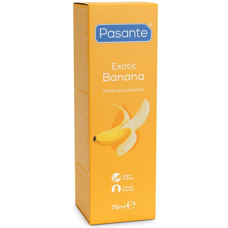PASANTE - GLIJMIDDEL OP WATERBASIS MET BANANENSMAAK 75 ML