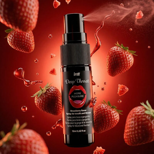 INTT - DEEP THROAT MORE PLEASURE ORALE SPRAY AARDBEISMET