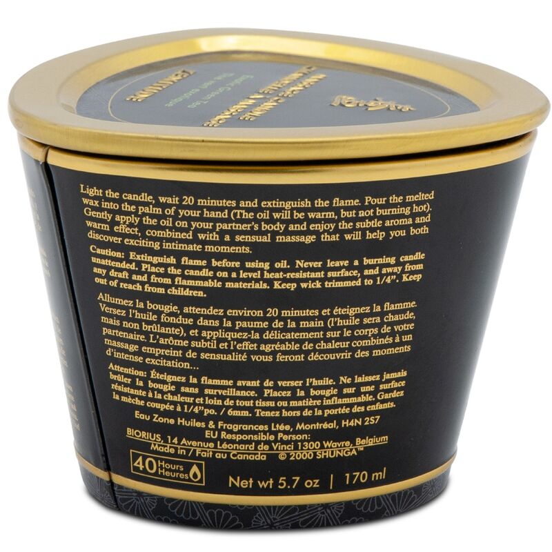 SHUNGA - MASSAGEKAARS LAVENDEL 170 ML