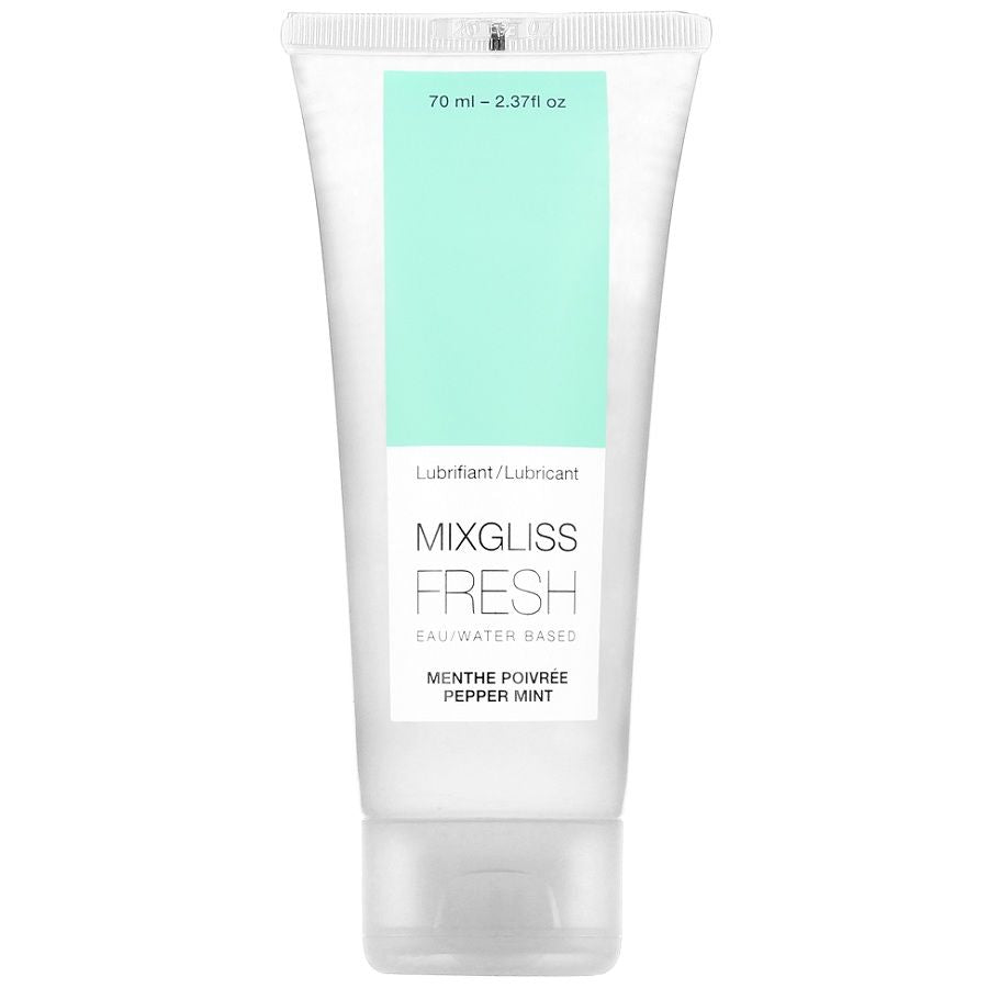 MIXGLISS - GLIJMIDDEL OP WATERBASIS EFFECT KOUDE MUNT SMAAK 70 ML
