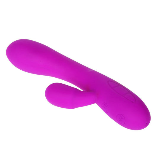 PRETTY LOVE - SLIMME VICTOR VIBRATOR MET KLITORISSTIMULATOR