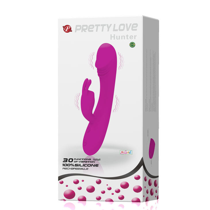 PRETTY LOVE - SLIMME VIBRATOR MET KONIJN 30 JAGER MODI